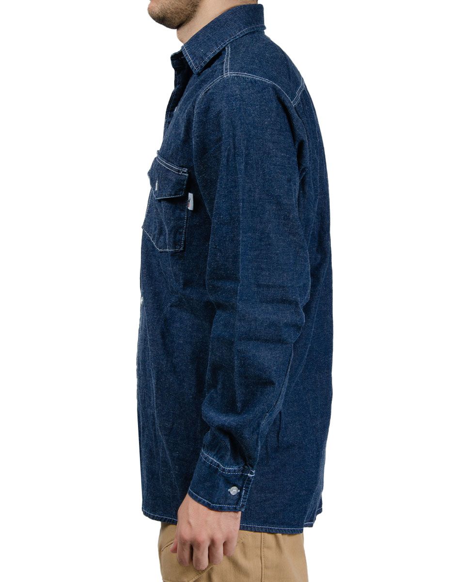 Camisa vestir Denim - Azul - 05 #color_azul