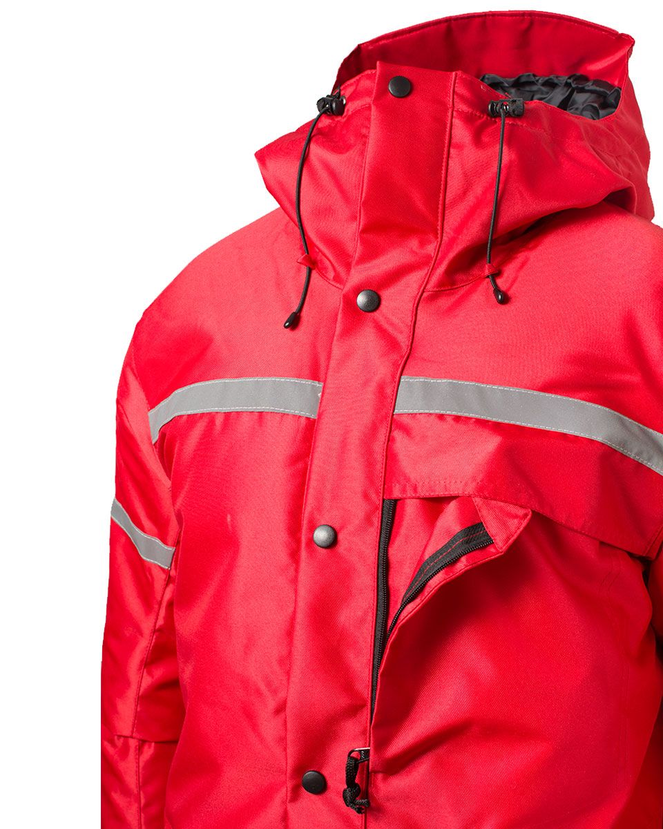 Campera Aurus Lama con abrigo sintético resistente - Rojo - 02 #color_rojo