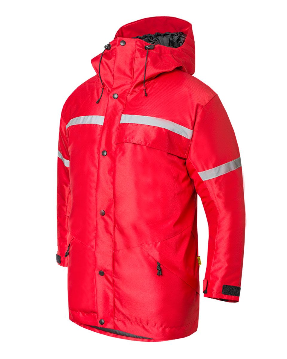 Campera Aurus Lama con abrigo sintético resistente - Rojo - 01 #color_rojo
