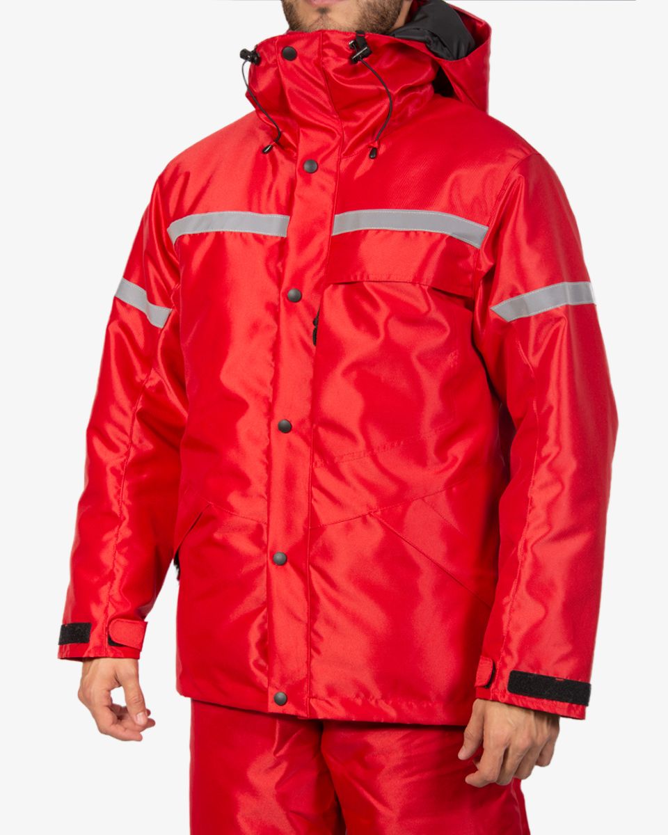 Campera Aurus Lama con abrigo sintético resistente - Rojo - 05 #color_rojo