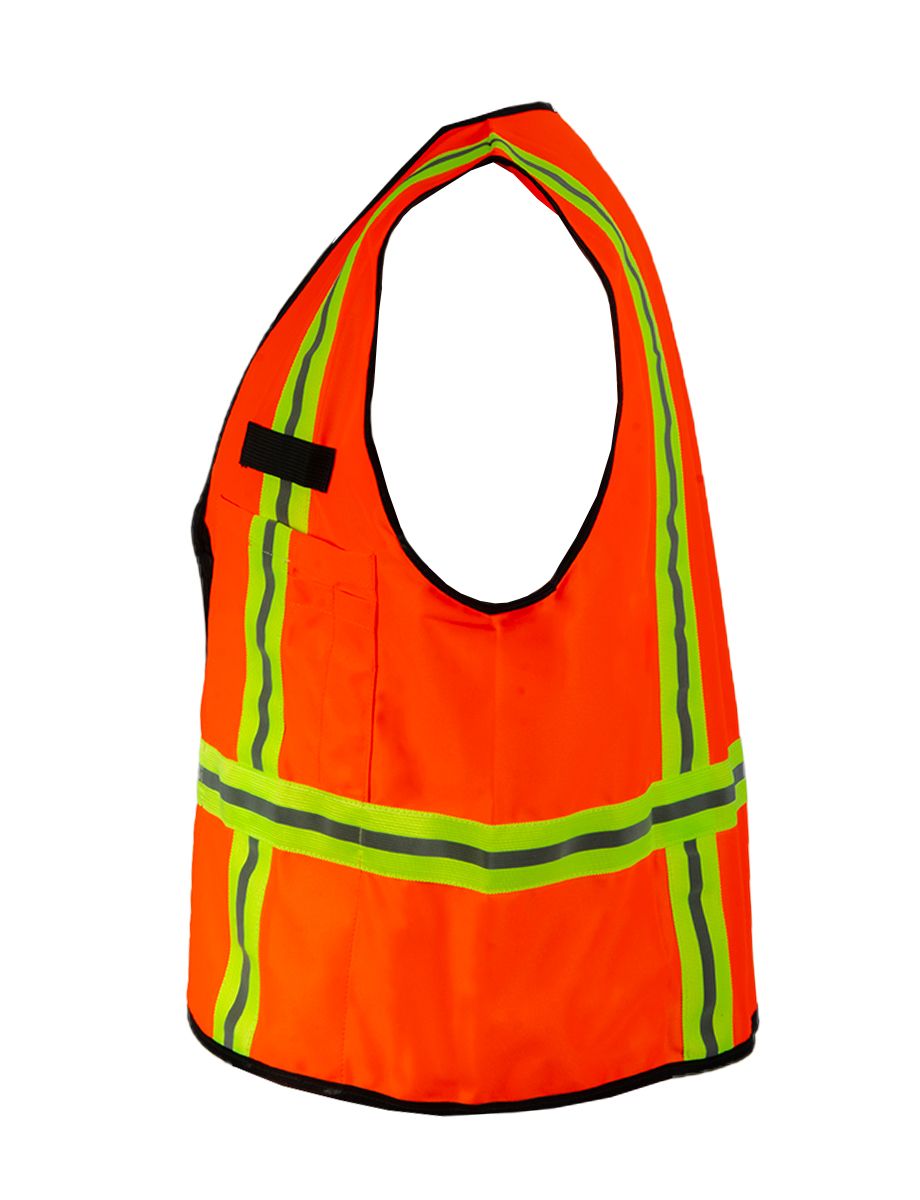 Chaleco Reflectivo de trabajo Hard Conditions - Naranja - 02 #color_naranja