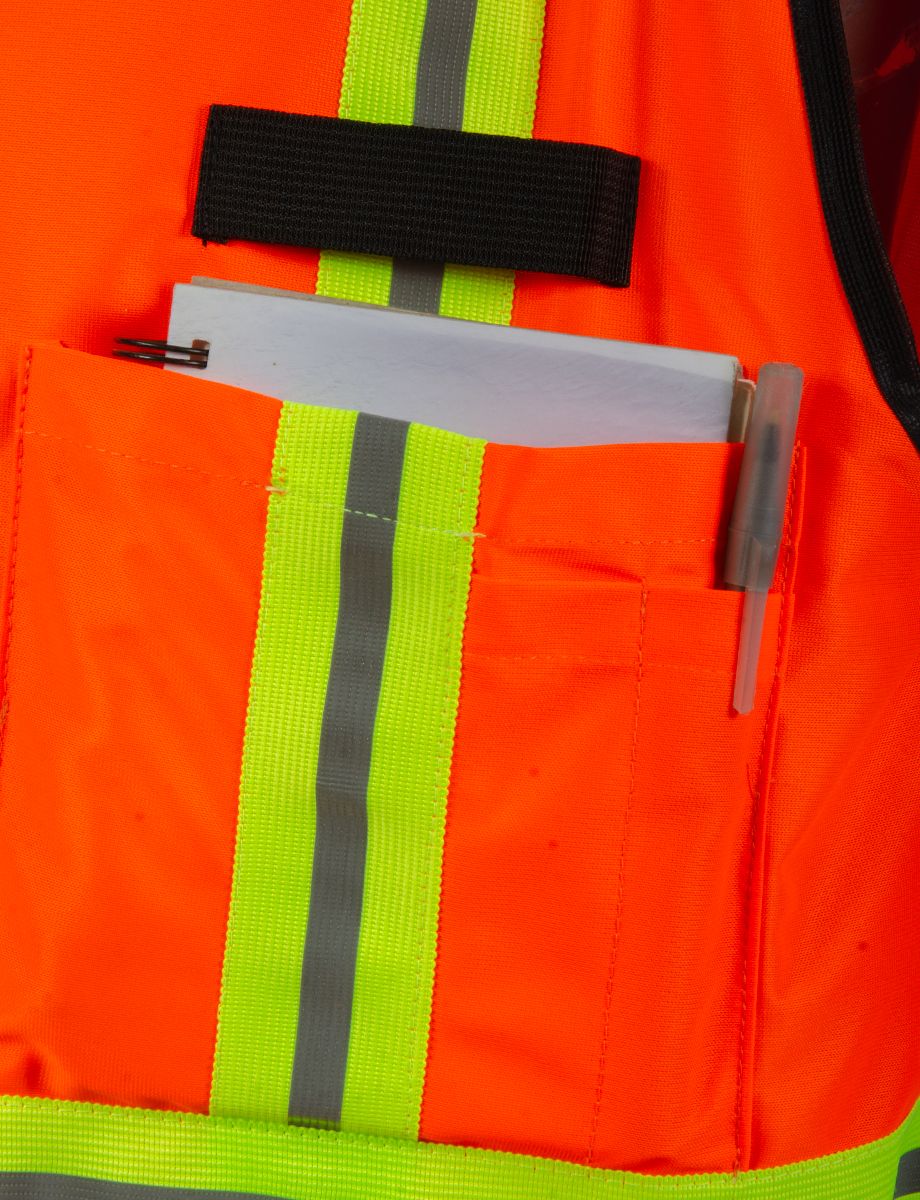 Chaleco Reflectivo de trabajo Hard Conditions - Naranja - 04 #color_naranja