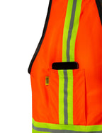 Chaleco Reflectivo de trabajo Hard Conditions - Naranja - 05 #color_naranja