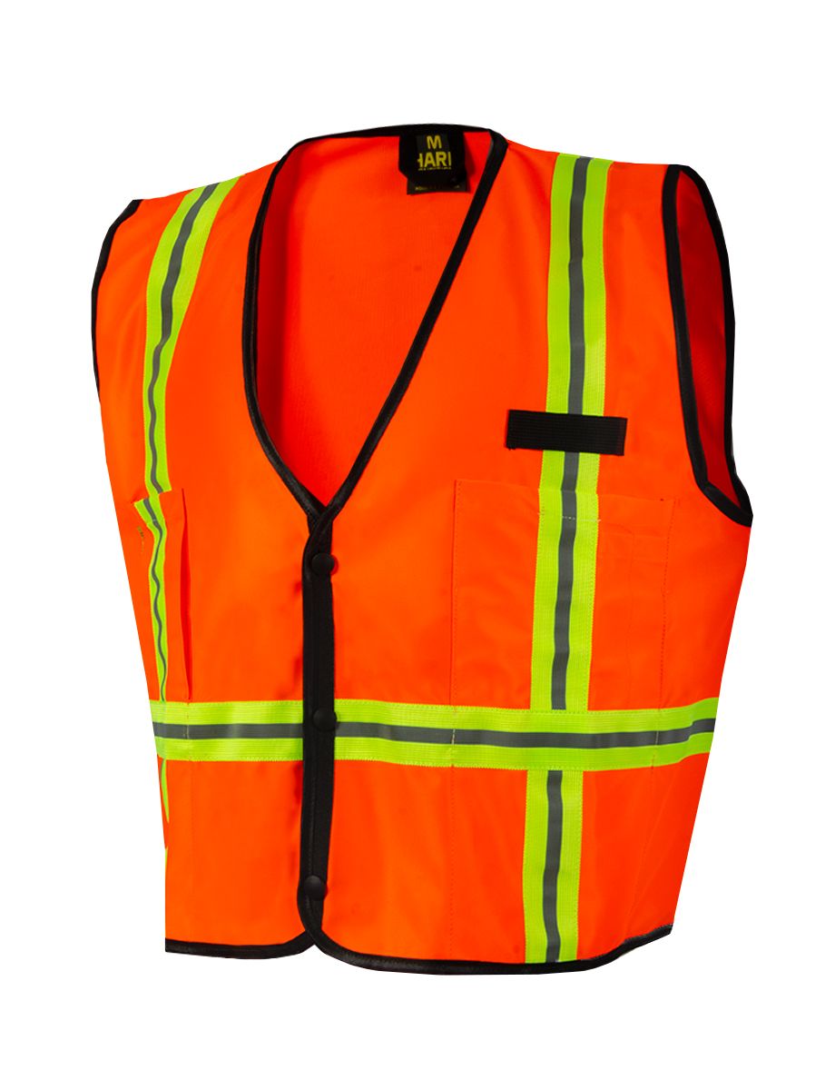 Chaleco Reflectivo de trabajo Hard Conditions - Naranja - 01 #color_naranja