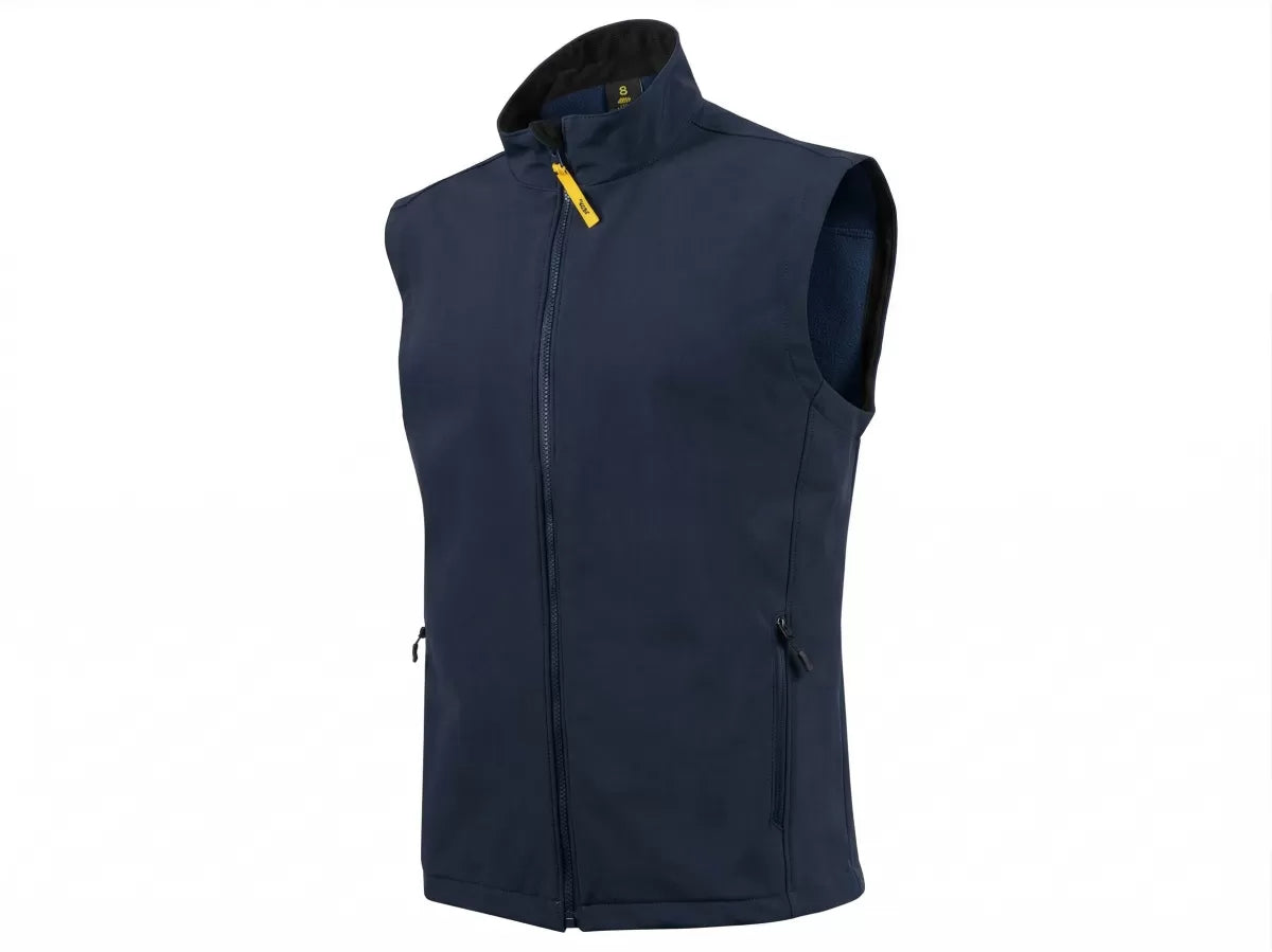 Chaleco Carbono Soft Shell - Azul Petroleo - 01 #color_azul-petroleo