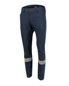 PANTALÓN CARGO CON REFLECTIVO 50MM - Azul - 01 #color_azul