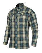 Camisa cuadros urbana hard conditions - Beige - 01 #color_beige