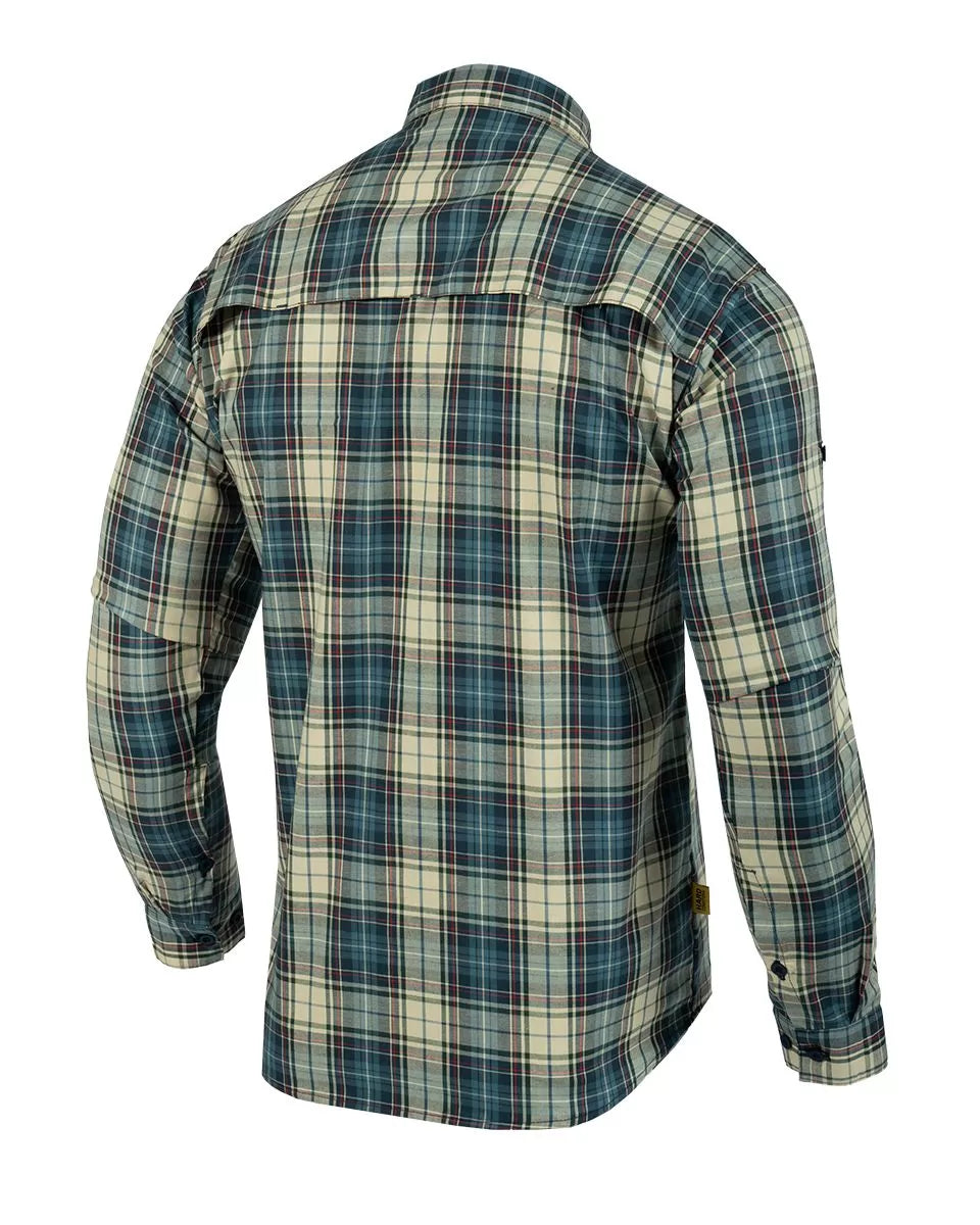 Camisa cuadros urbana hard conditions - Beige - 03 #color_beige