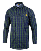 Camisa cuadros urbana hard conditions - Verde - 01 #color_verde