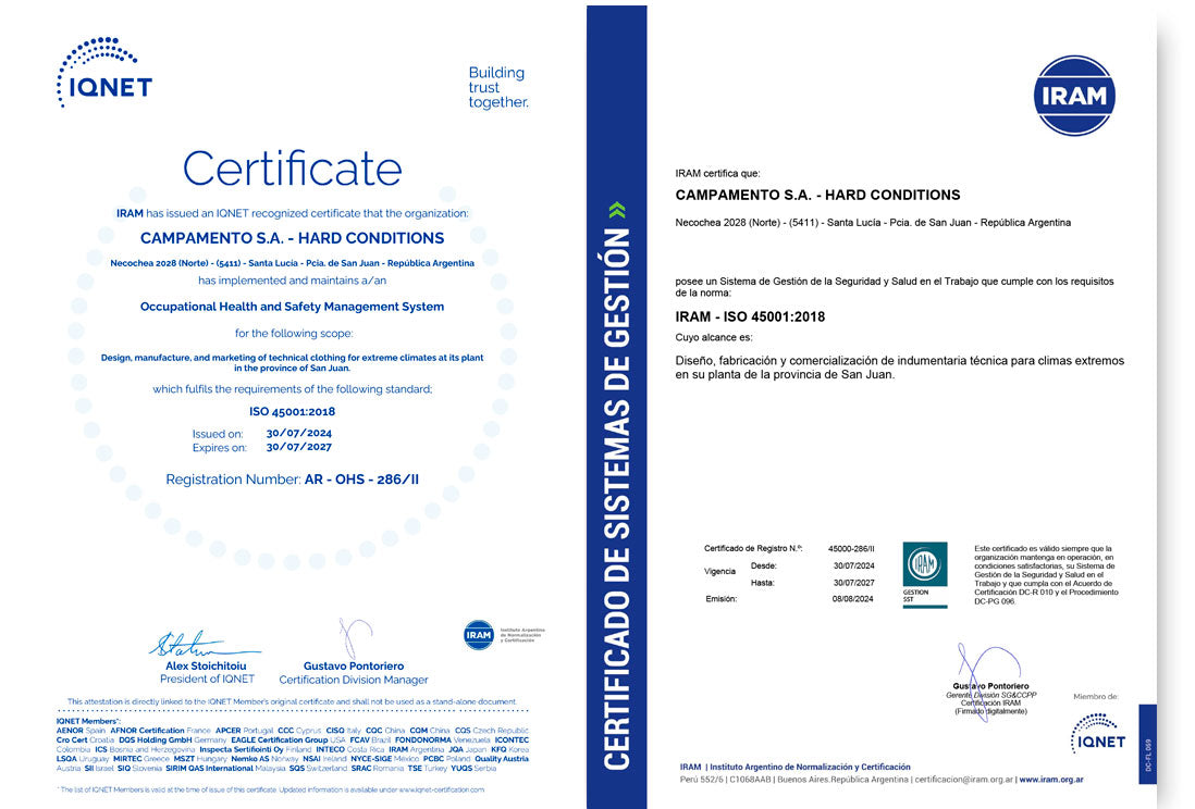 Certificado SST (Seguridad y Salud en el Trabajo)